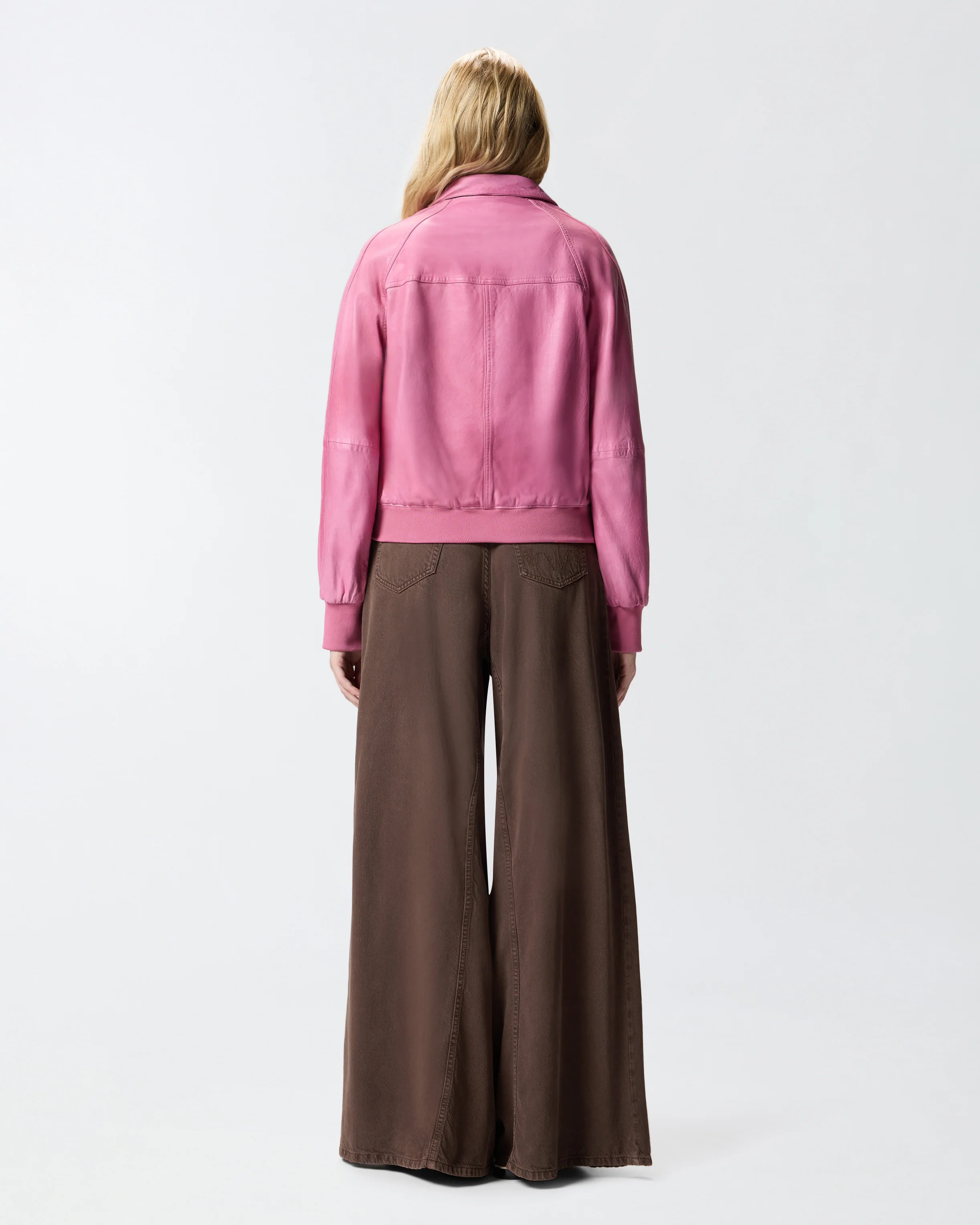 Bomber in pelle vintage - Image 3