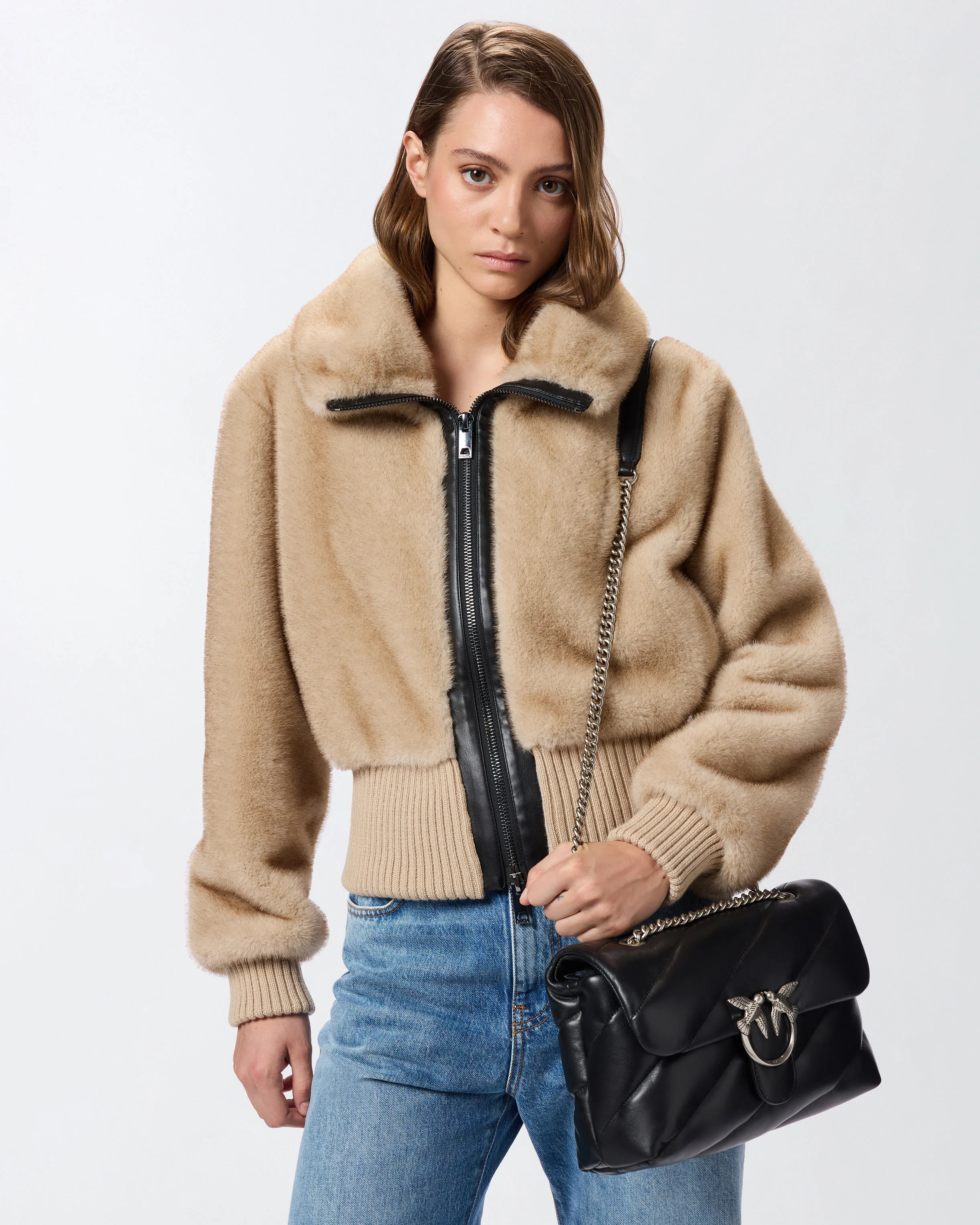 Borsa media a tracolla Love Bag Puff Maxi Quilt - Image 7