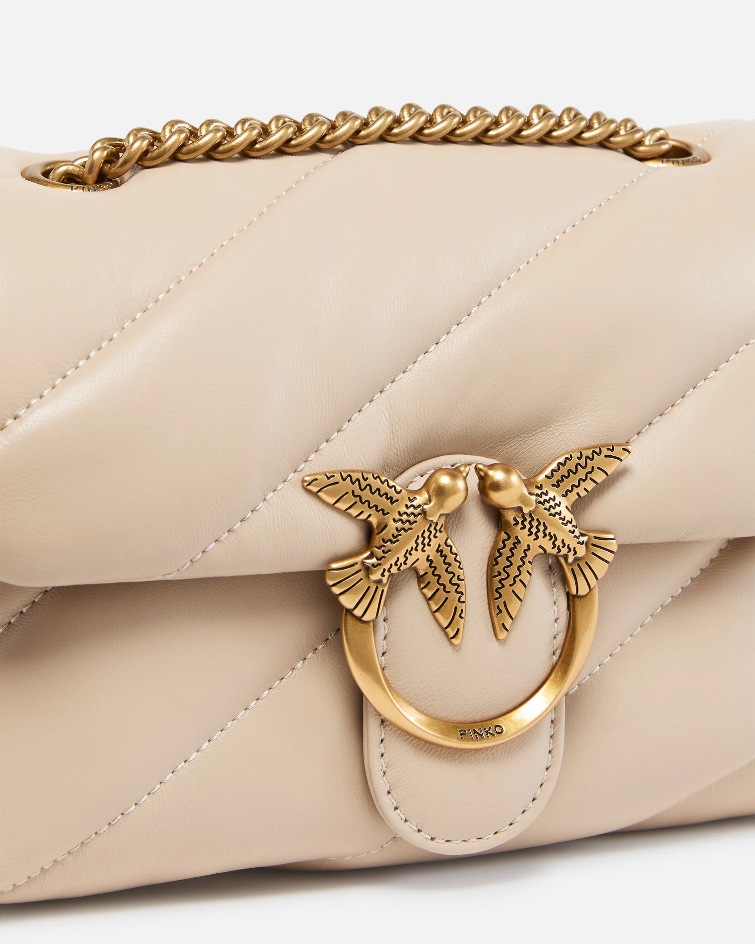 Borsa piccola a tracolla Love Bag Puff Maxi Quilt - Image 3