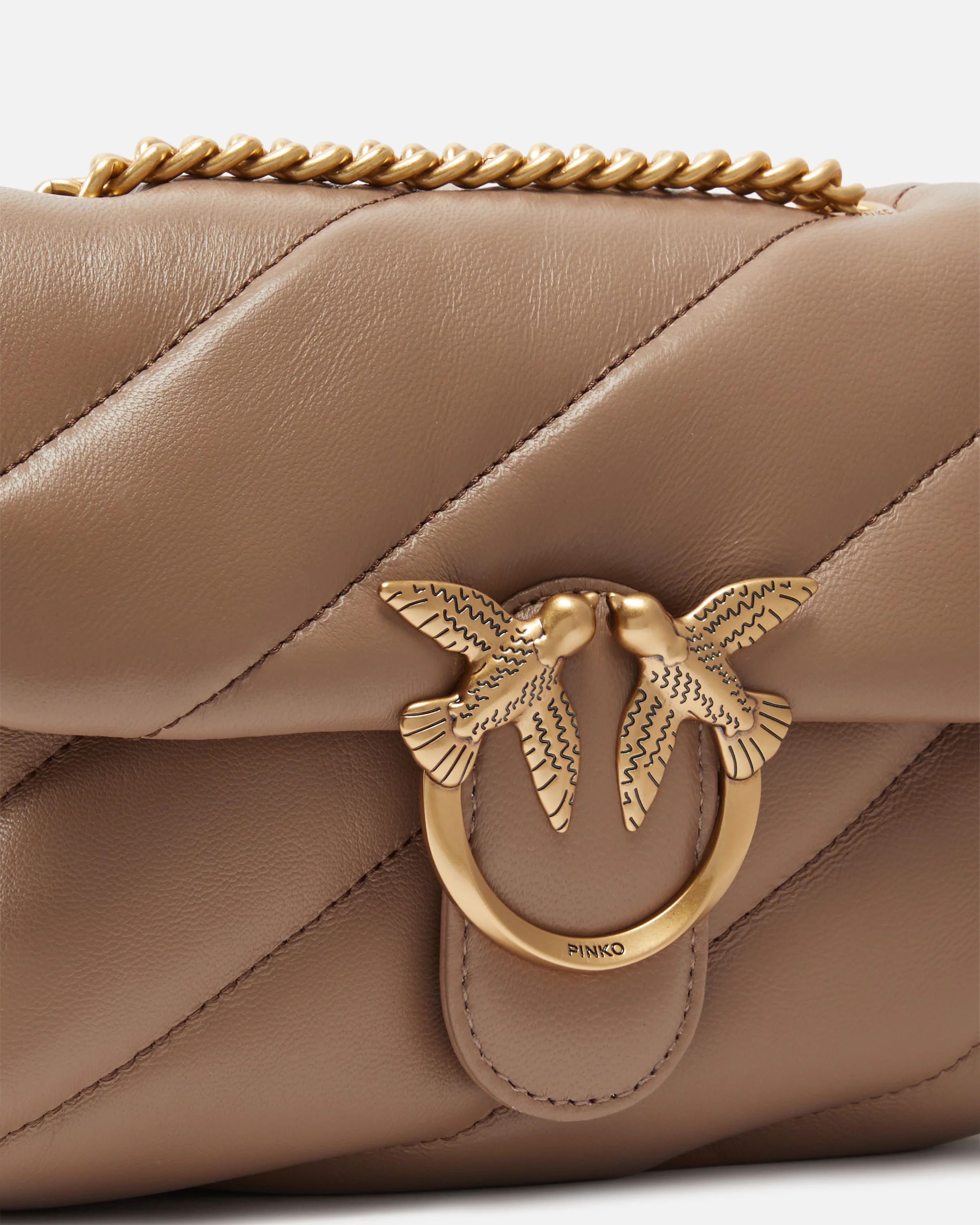 Borsa piccola a tracolla Love Bag Puff Maxi Quilt - Image 3