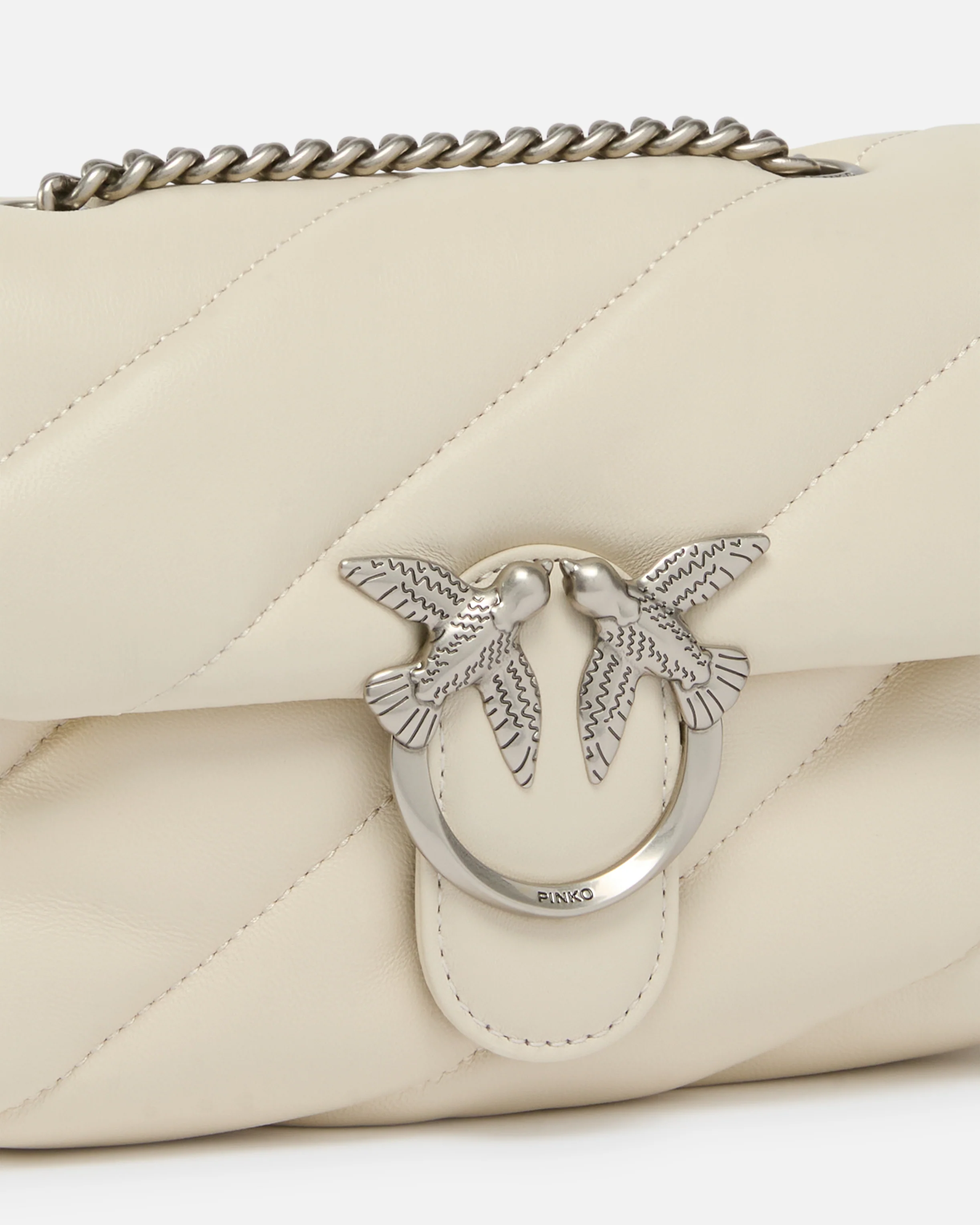 Borsa piccola a tracolla Love Bag Puff Maxi Quilt - Image 3