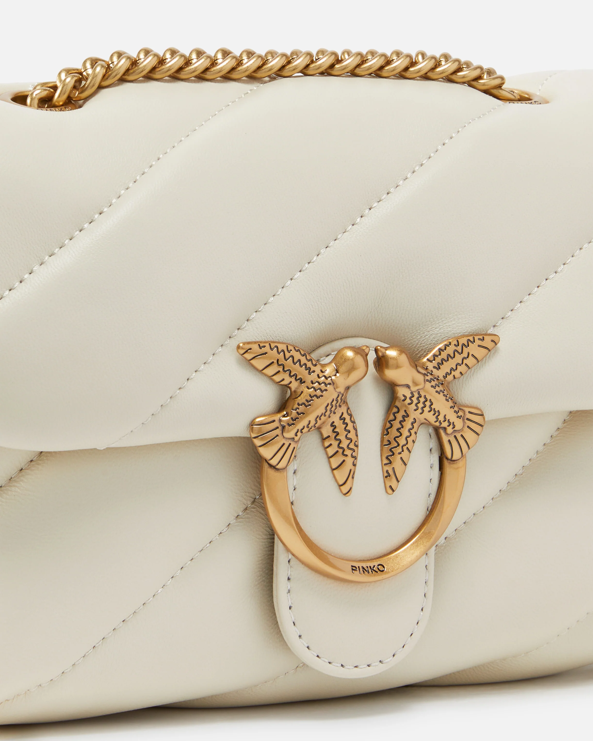 Borsa piccola a tracolla Love Bag Puff Maxi Quilt - Image 3