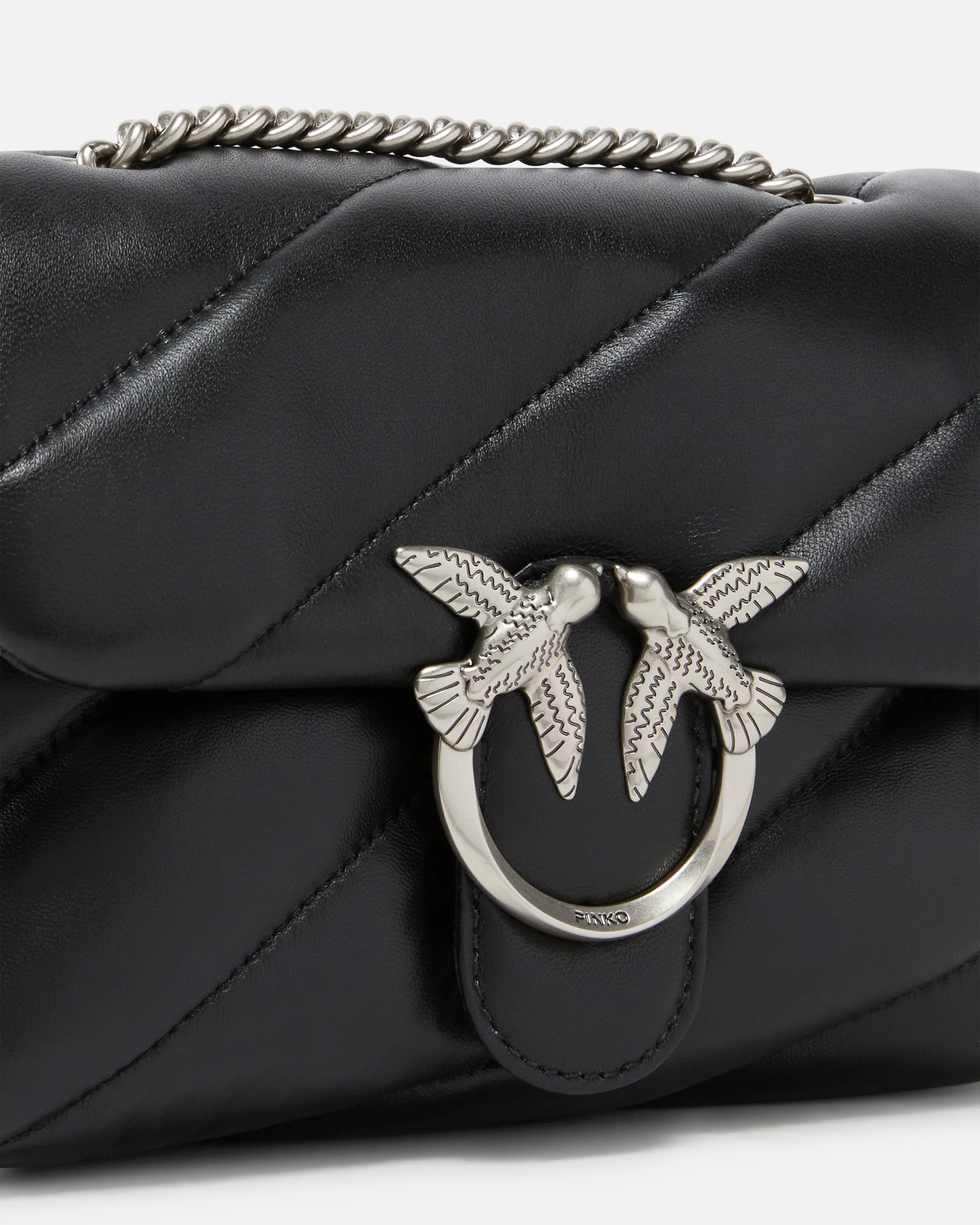 Borsa piccola a tracolla Love Bag Puff Maxi Quilt - Image 3