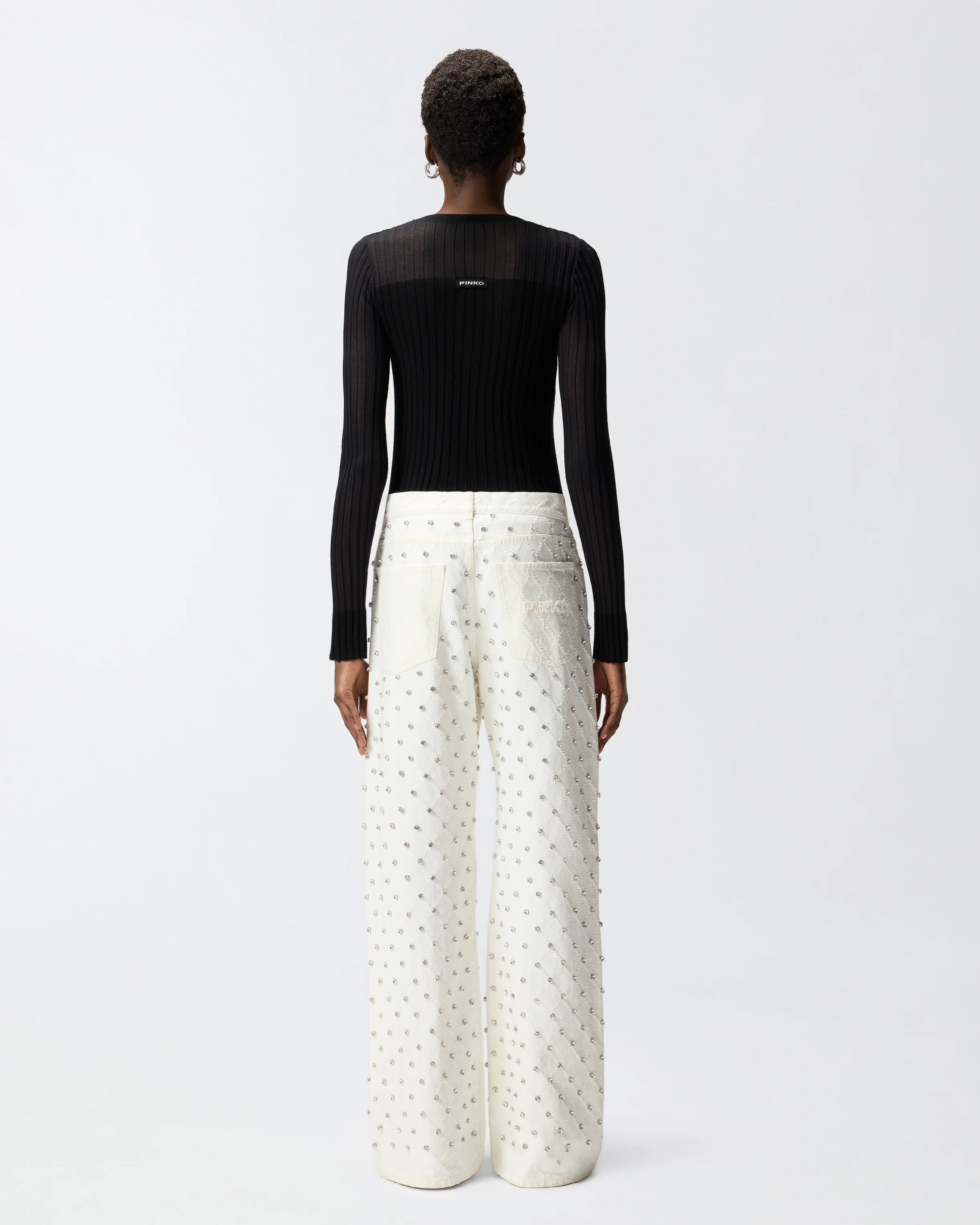 Cardigan in maglia leggera a coste - Image 3