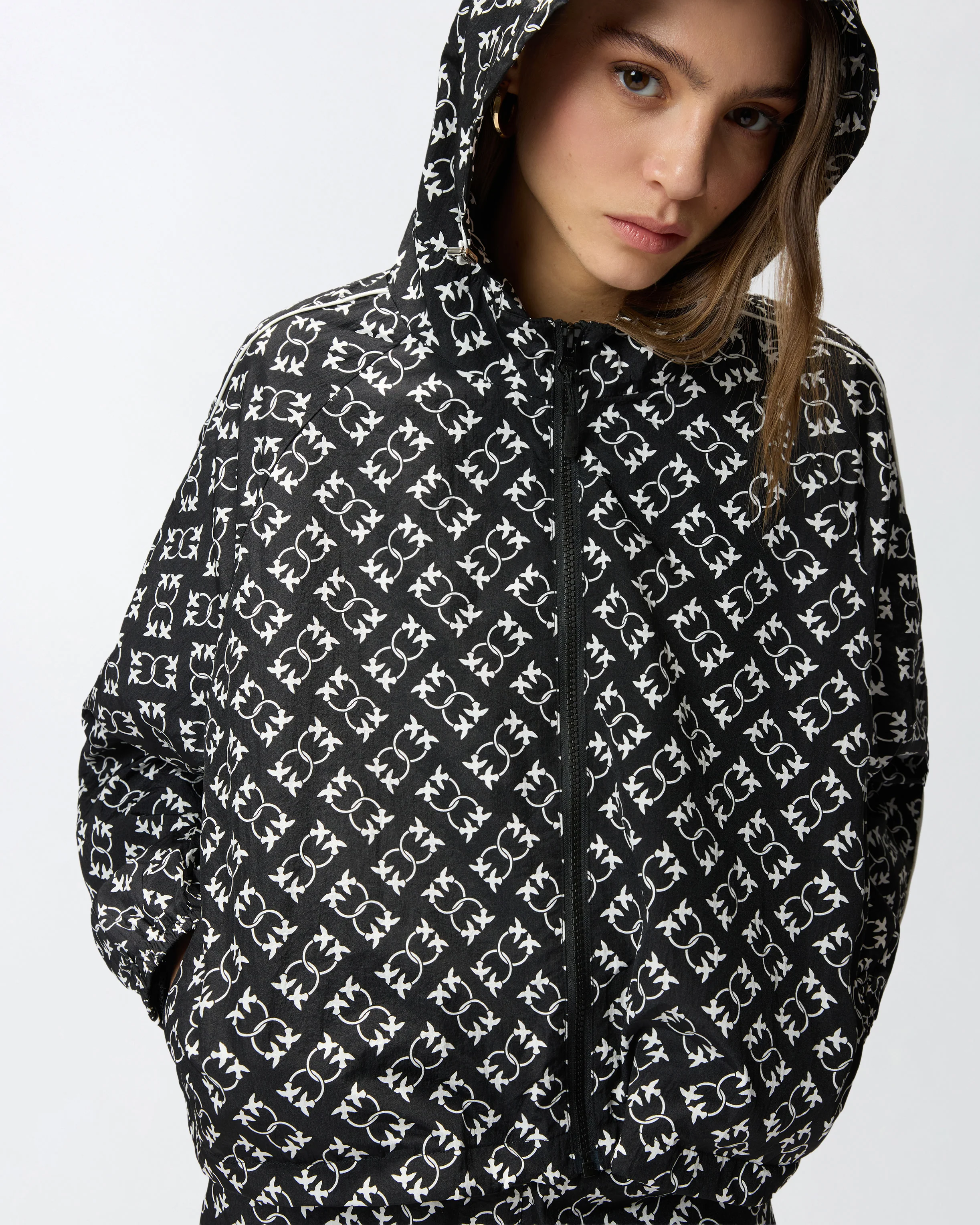 Giacca sportiva con logo Love Birds all over - Image 4