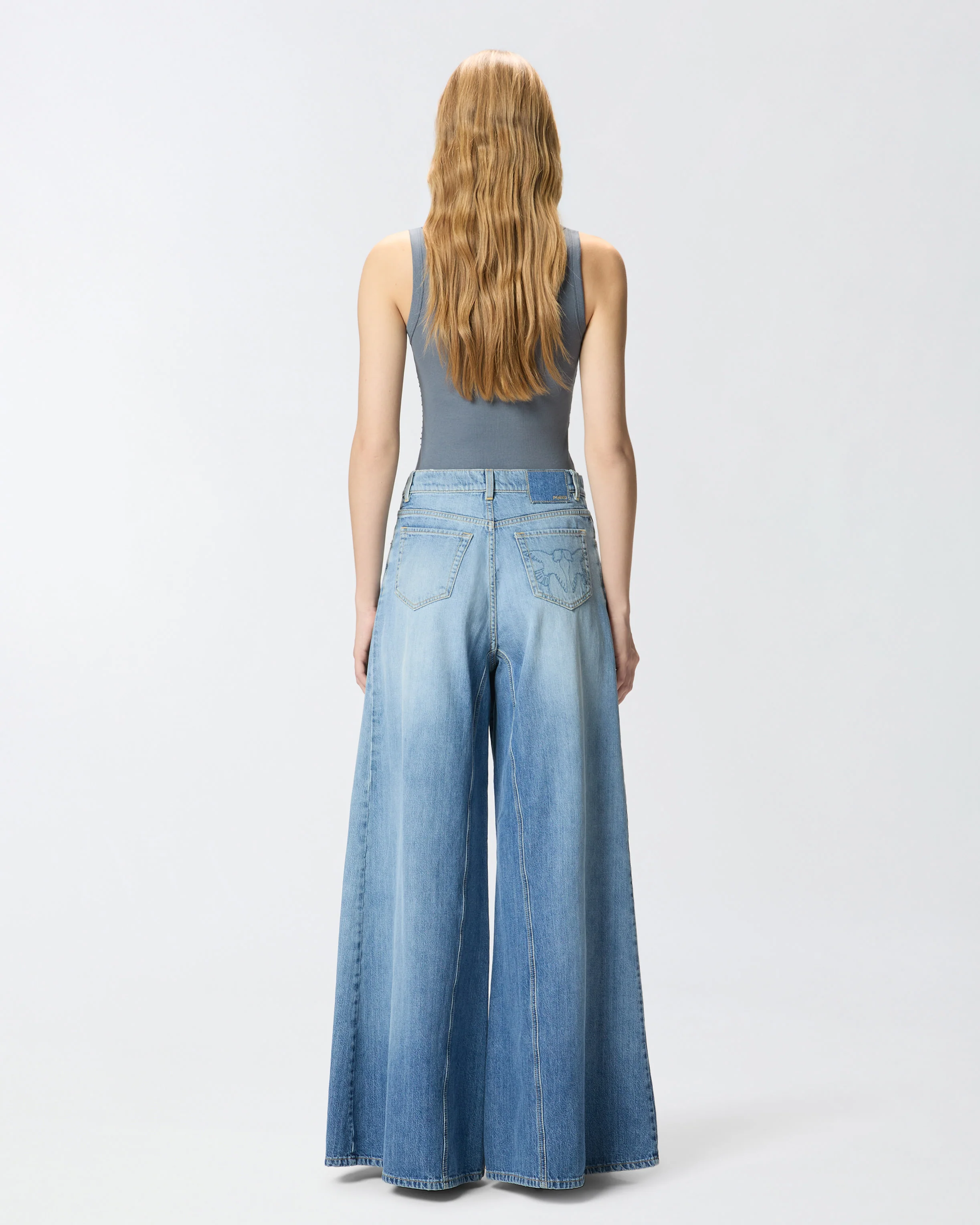 Jeans svasati super wide leg - Image 3