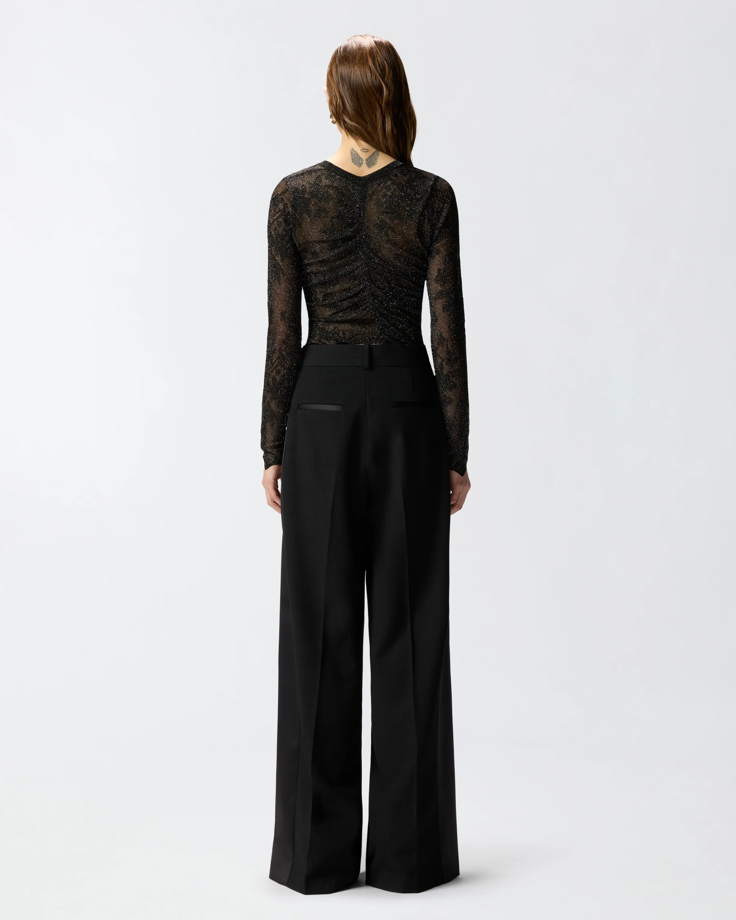 Maglia in pizzo floreale - Image 3