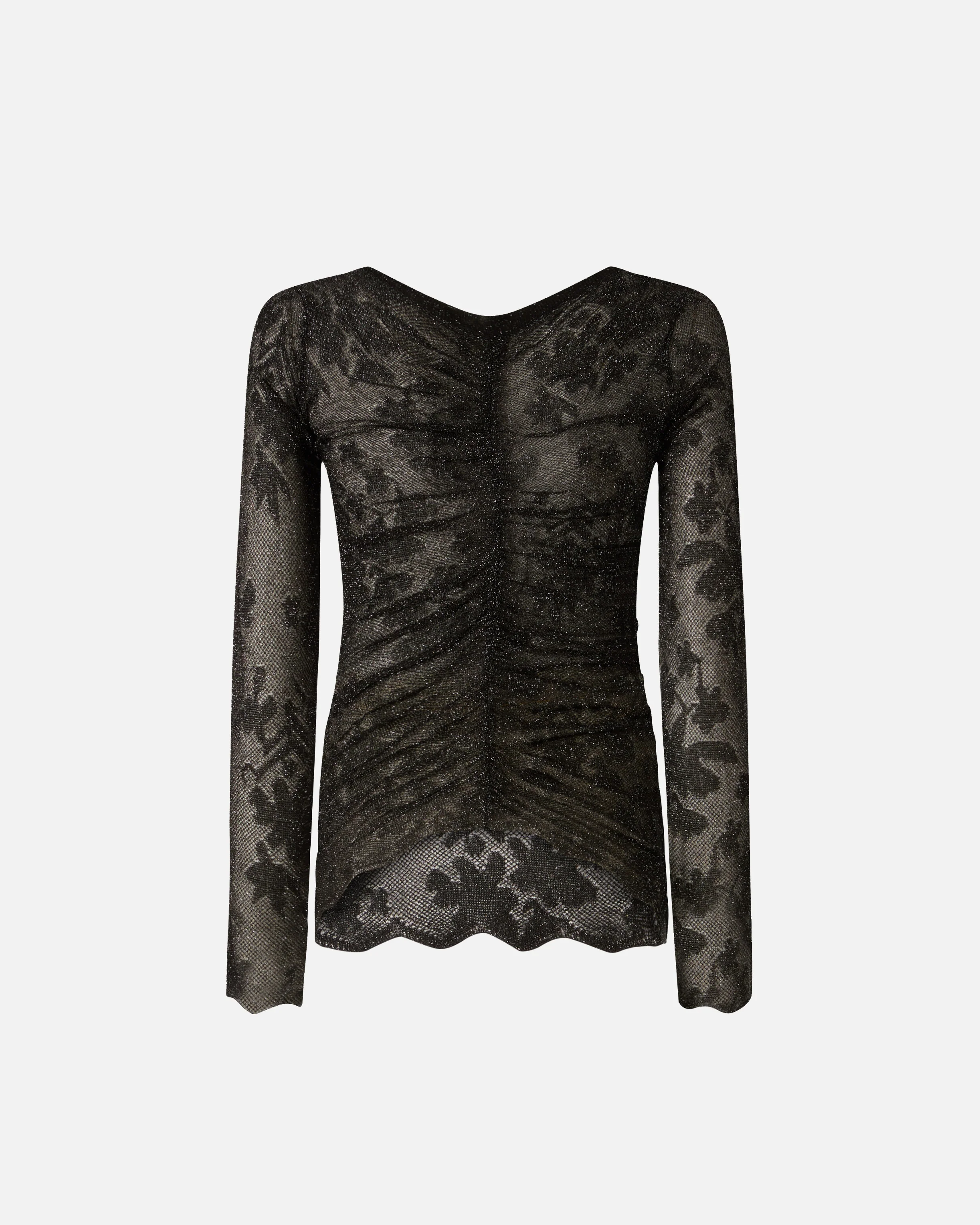 Maglia in pizzo floreale - Image 6