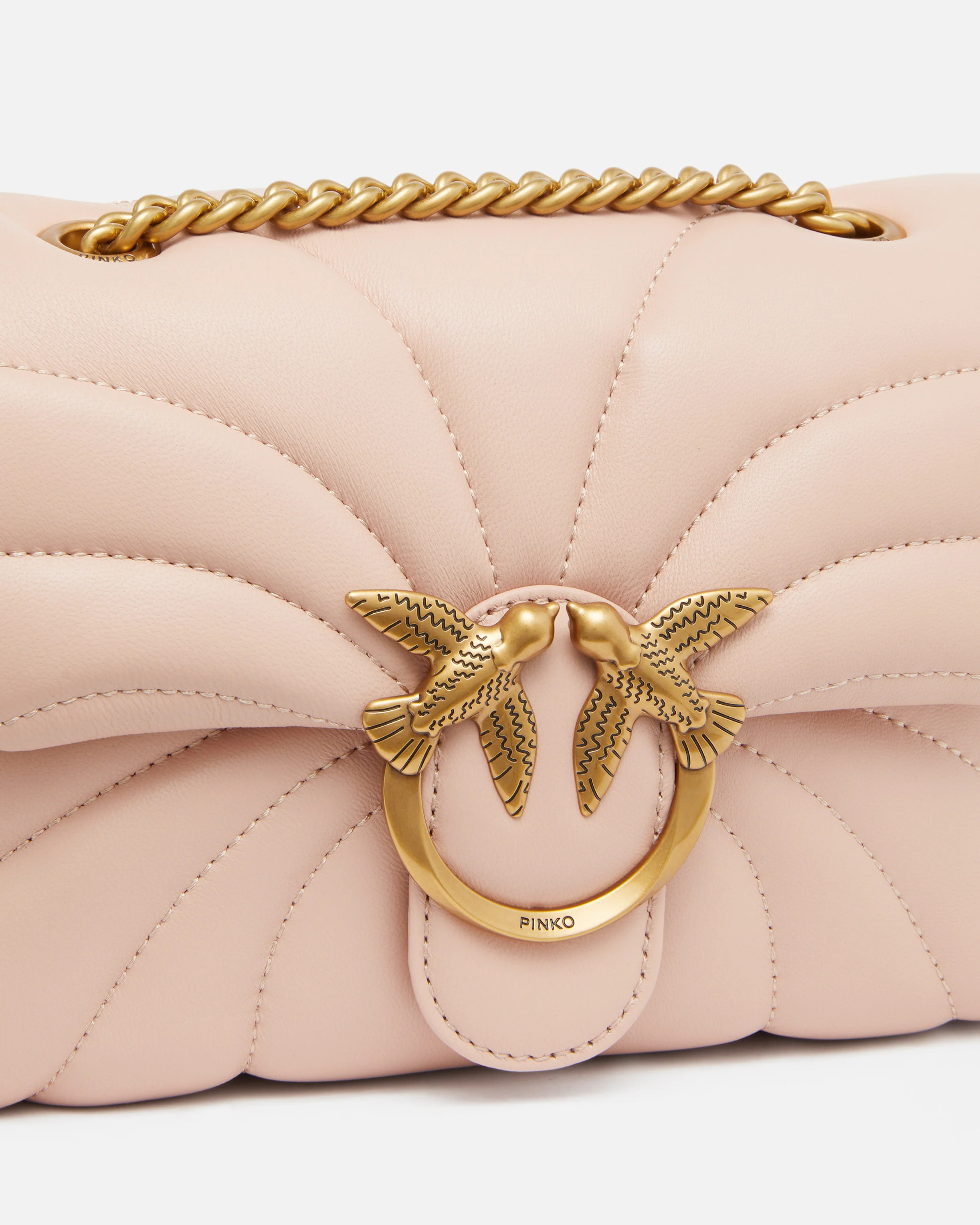 Mini borsa Love Bag Puff Butterfly a tracolla in nappa - Image 3