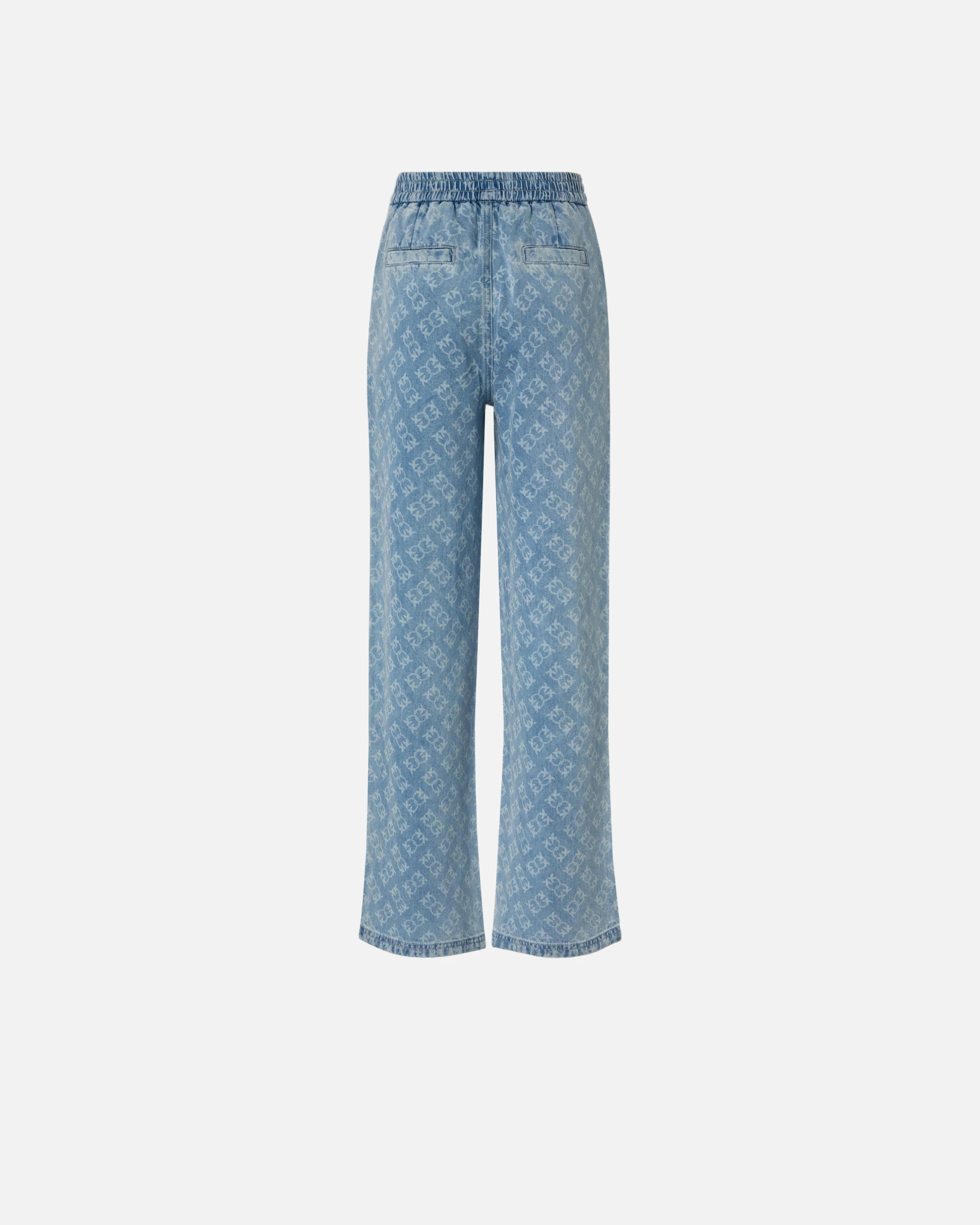 Pantaloni in denim con logo Love Birds - Image 6