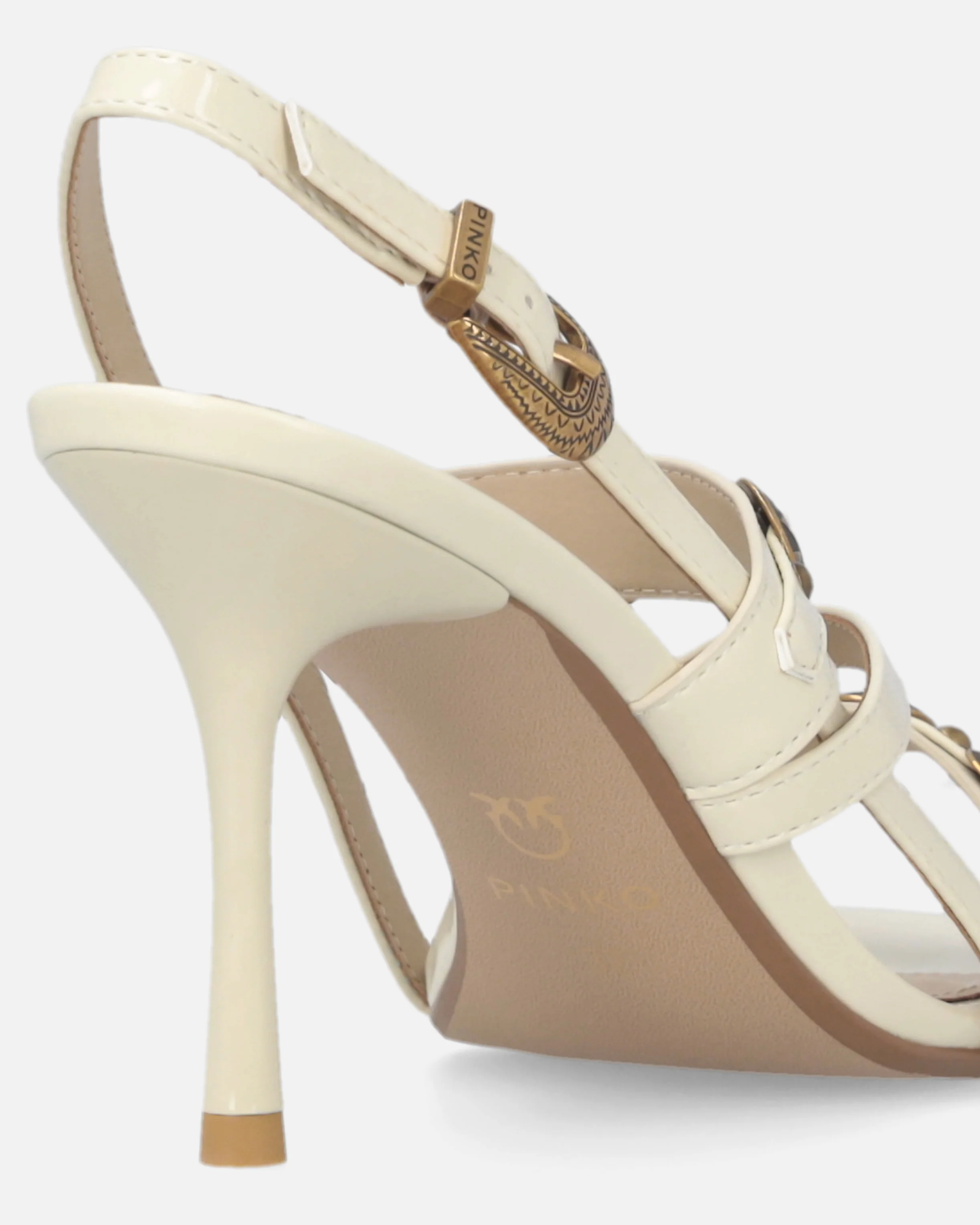 Sandali slingback alti con cinturini e borchie - Image 7