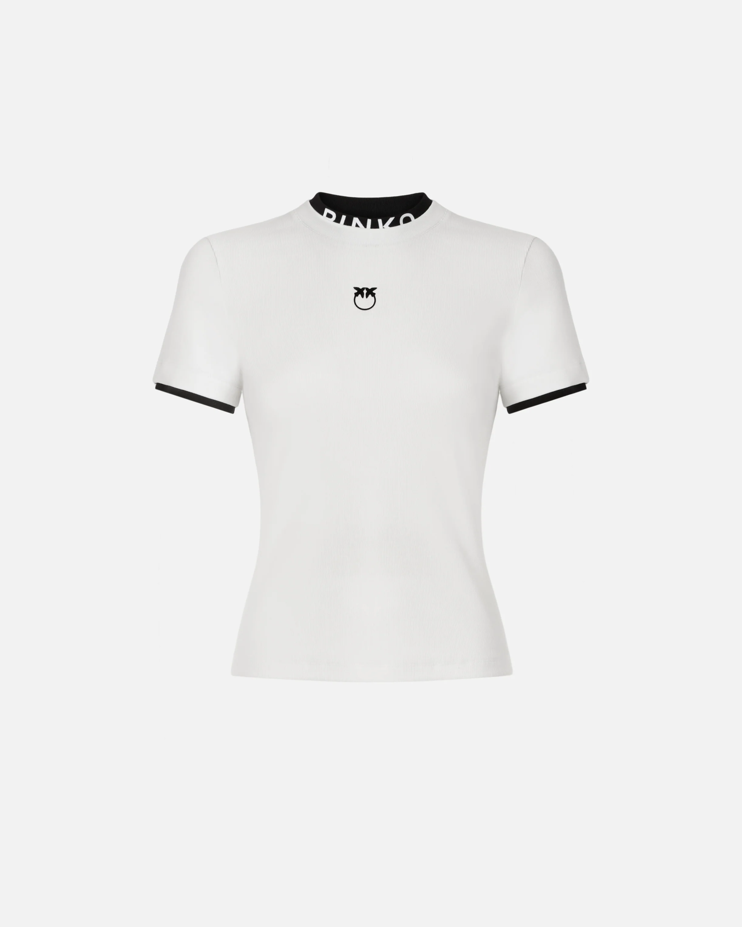 T-shirt con logo PINKO e Love Birds - Image 5