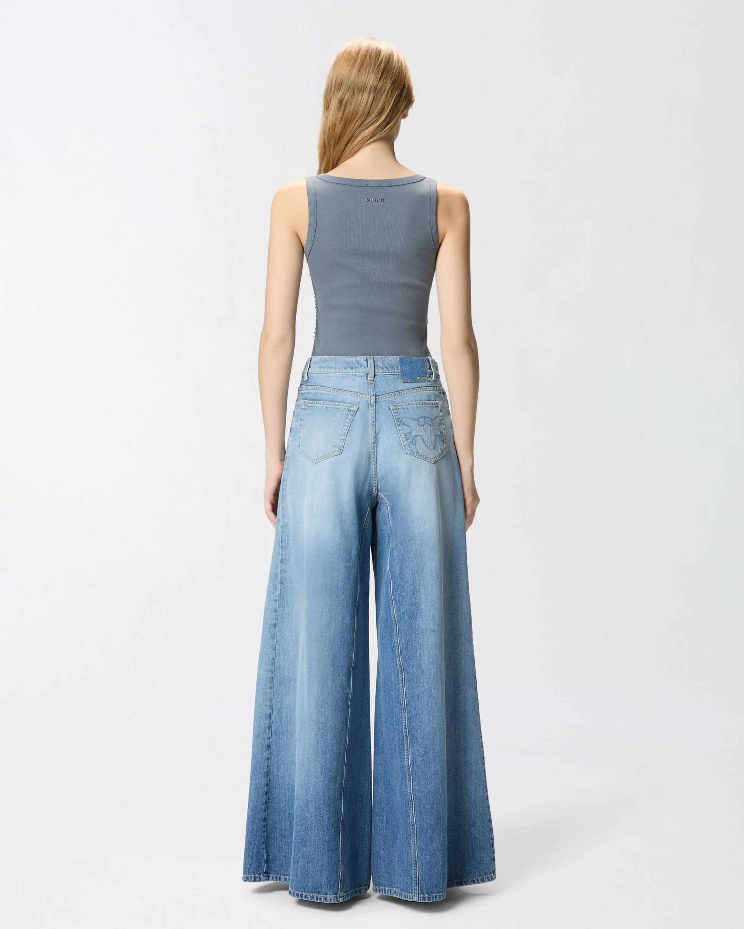 Top canotta con dettagli gioiello - Image 3