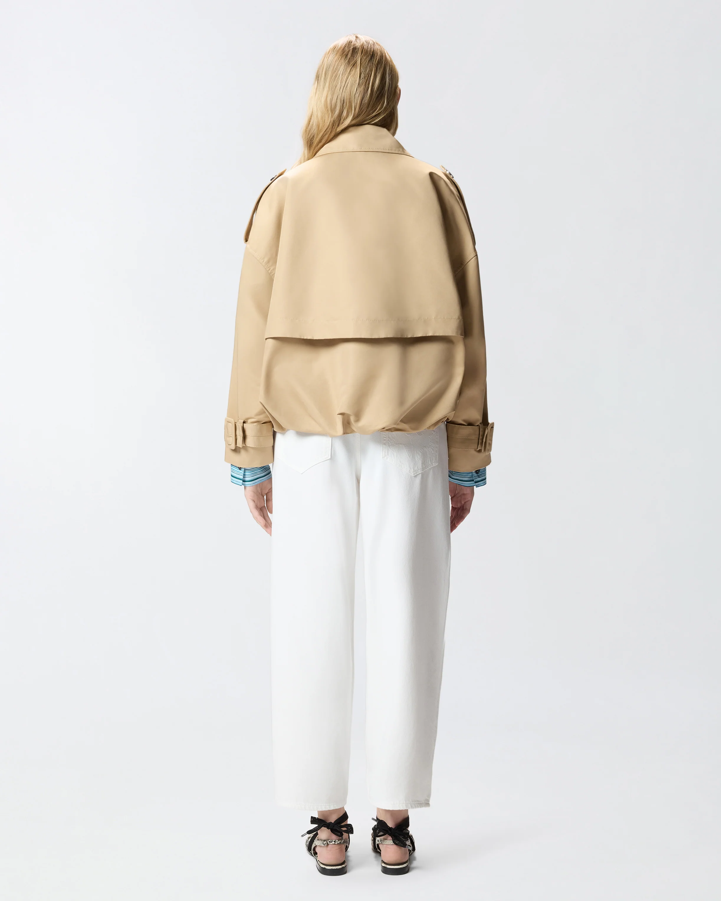 Trench corto doppiopetto - Image 3