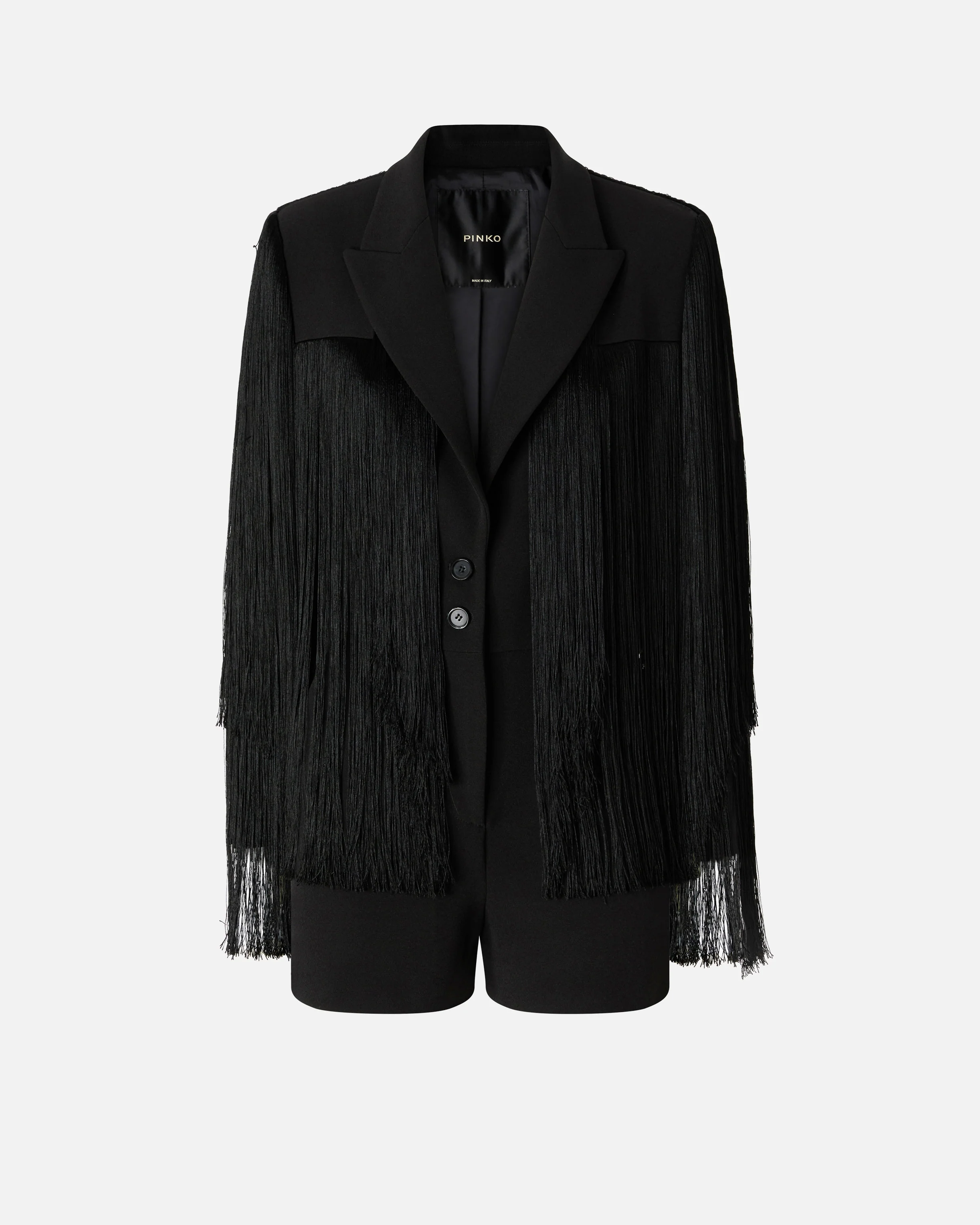 Tuta corta con frange all over - Image 5