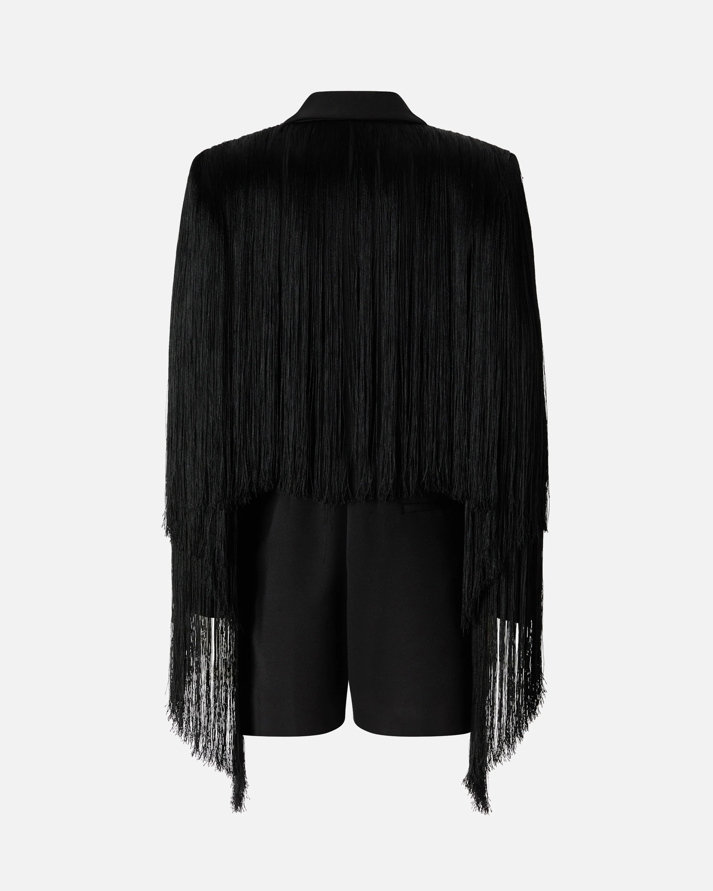 Tuta corta con frange all over - Image 6